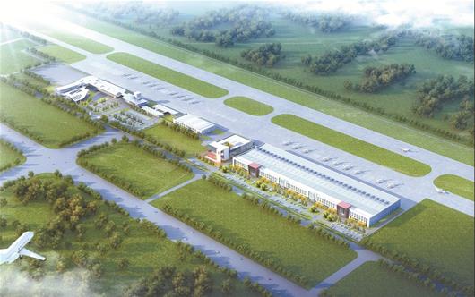 武汉首个通航机场“初揭面纱” 11月举办世界飞行者大会