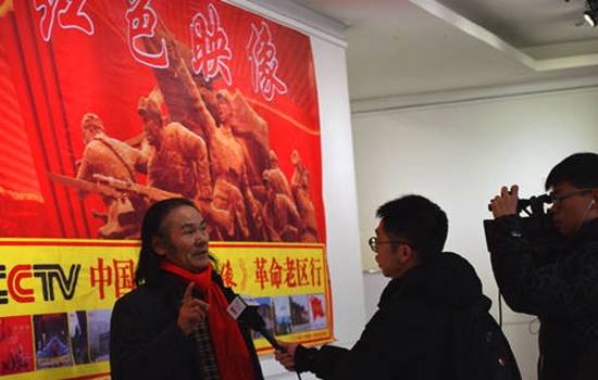 cctv中国《红色映像》革命老区行在武汉正式启动