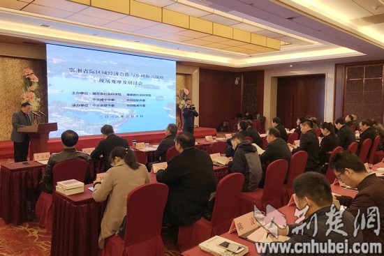 鄂湘省际区域经济合作与乡村振兴战略现场观摩