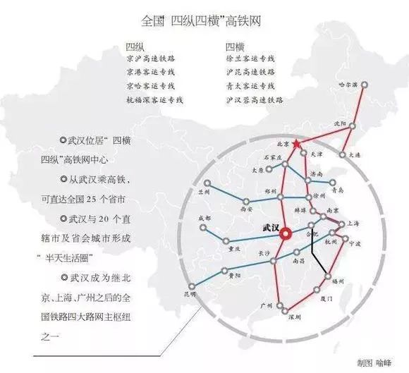 武汉坐高铁可直达25省份，40多个城市任性玩！（附票价、时长）(图1)