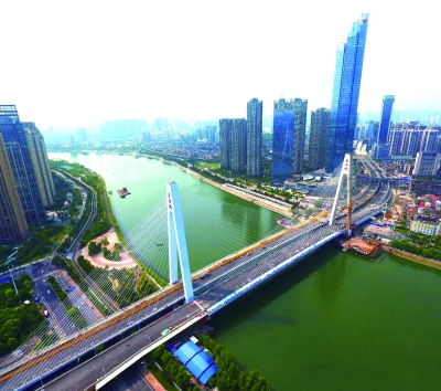 武汉月湖桥8月底通车 从汉阳可快速直达天河机