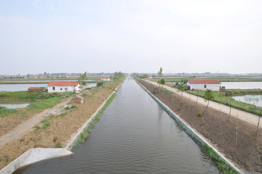 仙桃市新建剅闸泵站-荆楚网 www.cnhubei.com