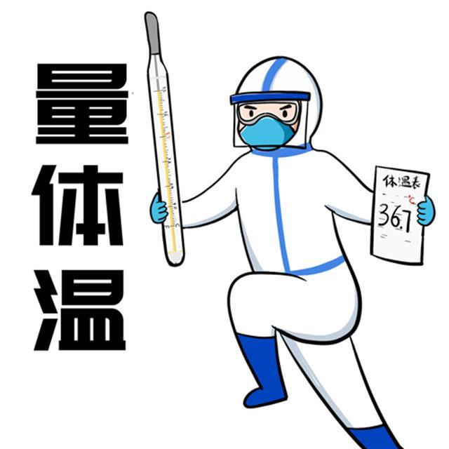 3月3日,抗击新冠肺炎疫情医护表情包,在武汉江汉开发区方舱医院正式