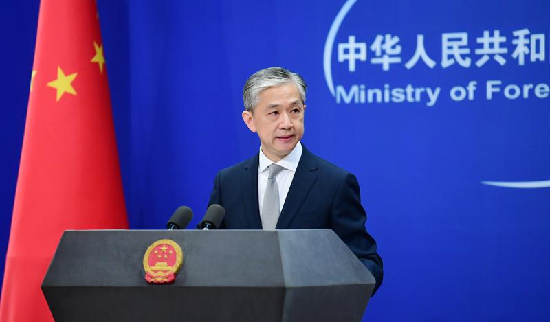 外交部发言人汪文斌有记者提问,据报道,韩国政府23日利用"快捷通道"