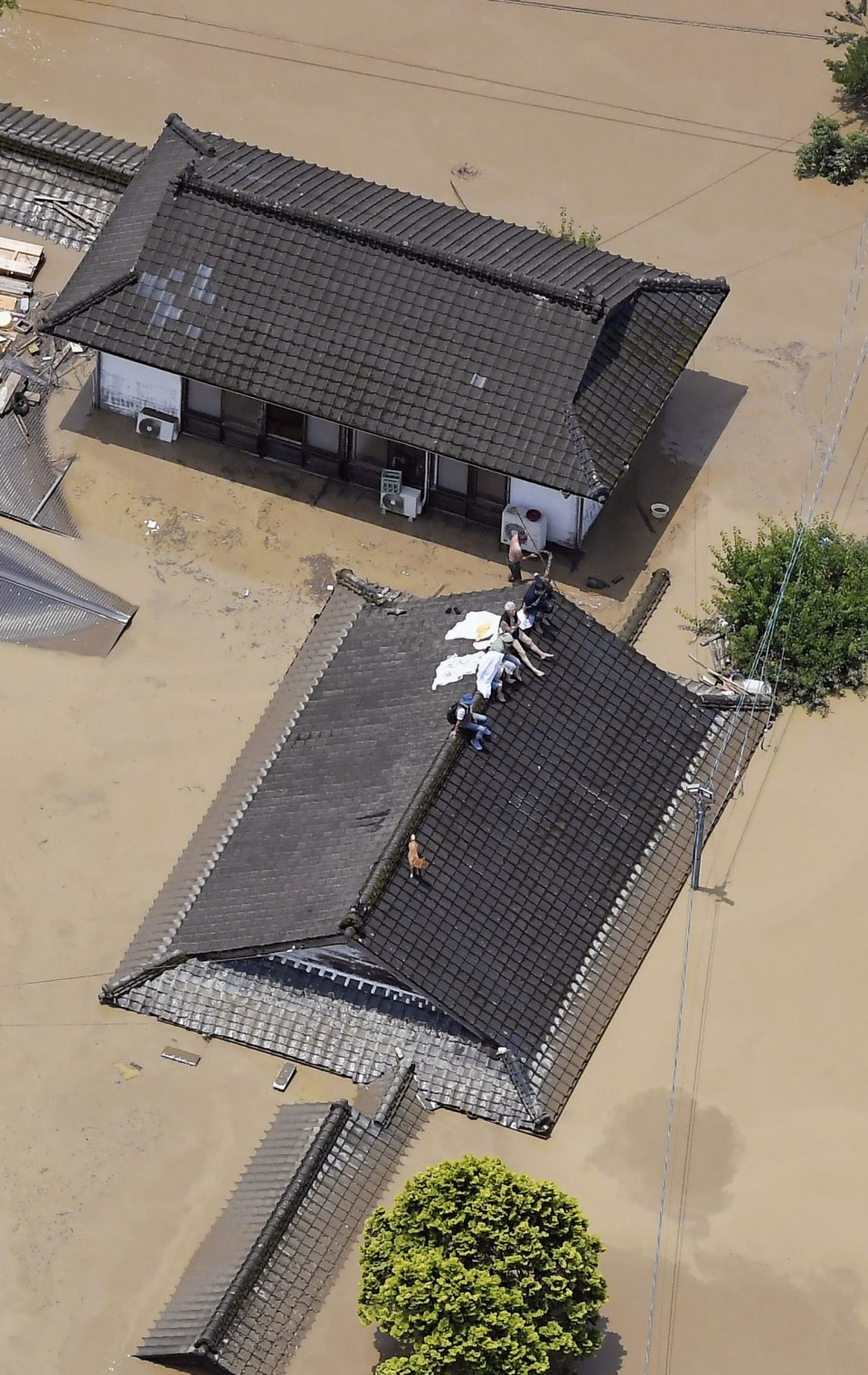 日本暴雨熊本县照片图片