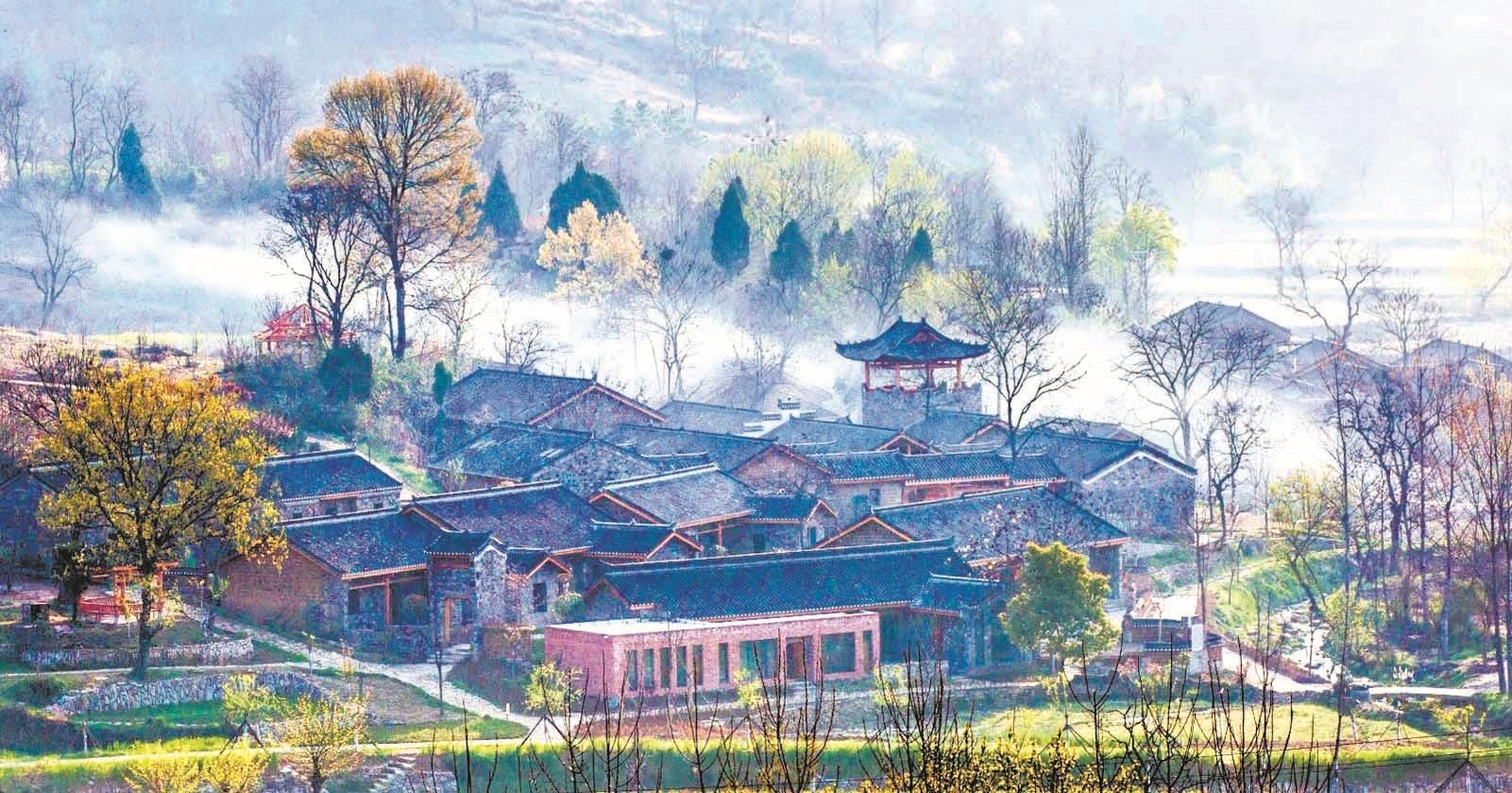 大悟金岭村风景区介绍图片