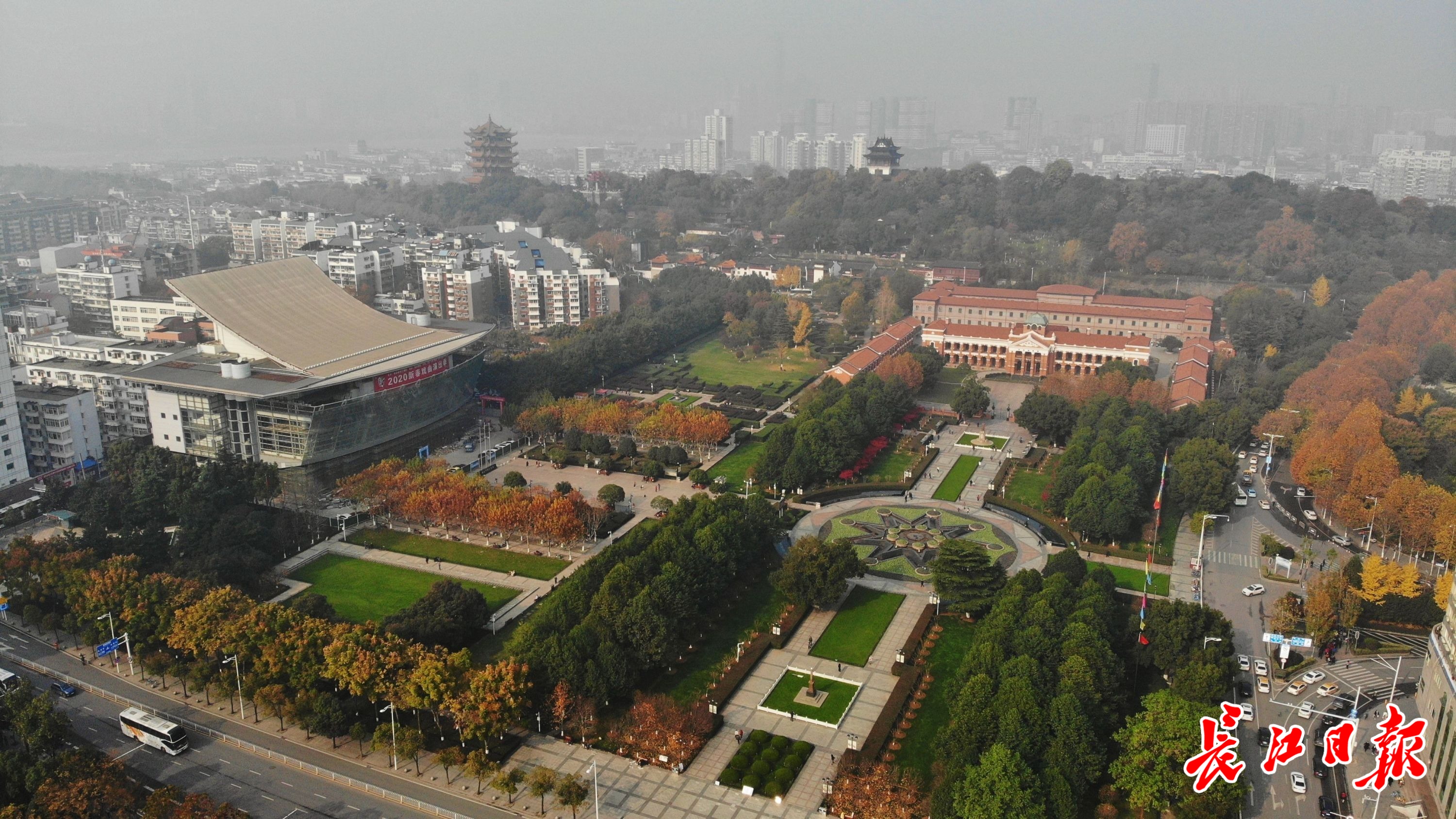 冬日暖阳下的首义广场图集