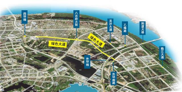 青山区将新增一重要城市主干路,67绿色大道(四环线