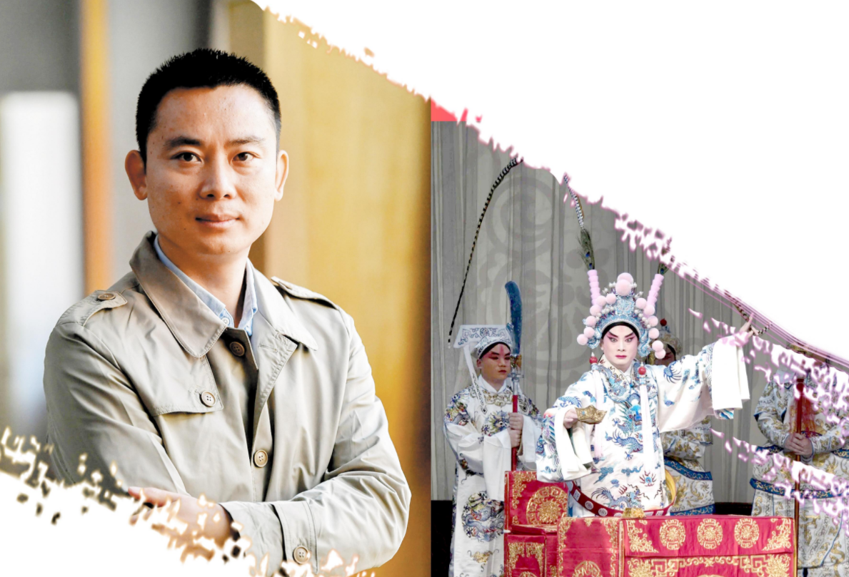 摄影:楚天都市报极目新闻记者 萧颢再次在湖北省京剧院看到王铭,是去