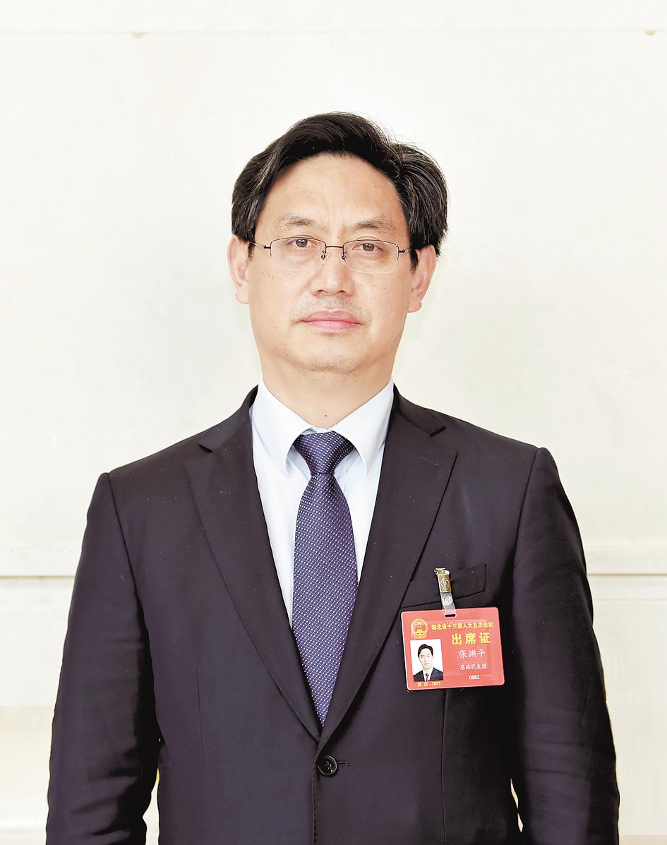 张渊平省人大代表,建始县委副书记,县长优化营商环境,要从政务环境