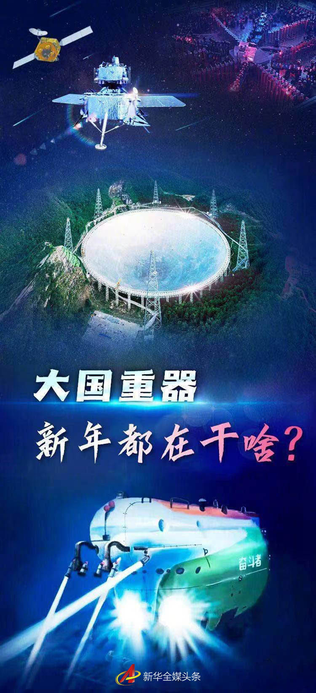 新春佳節,這些國之重器在幹啥?