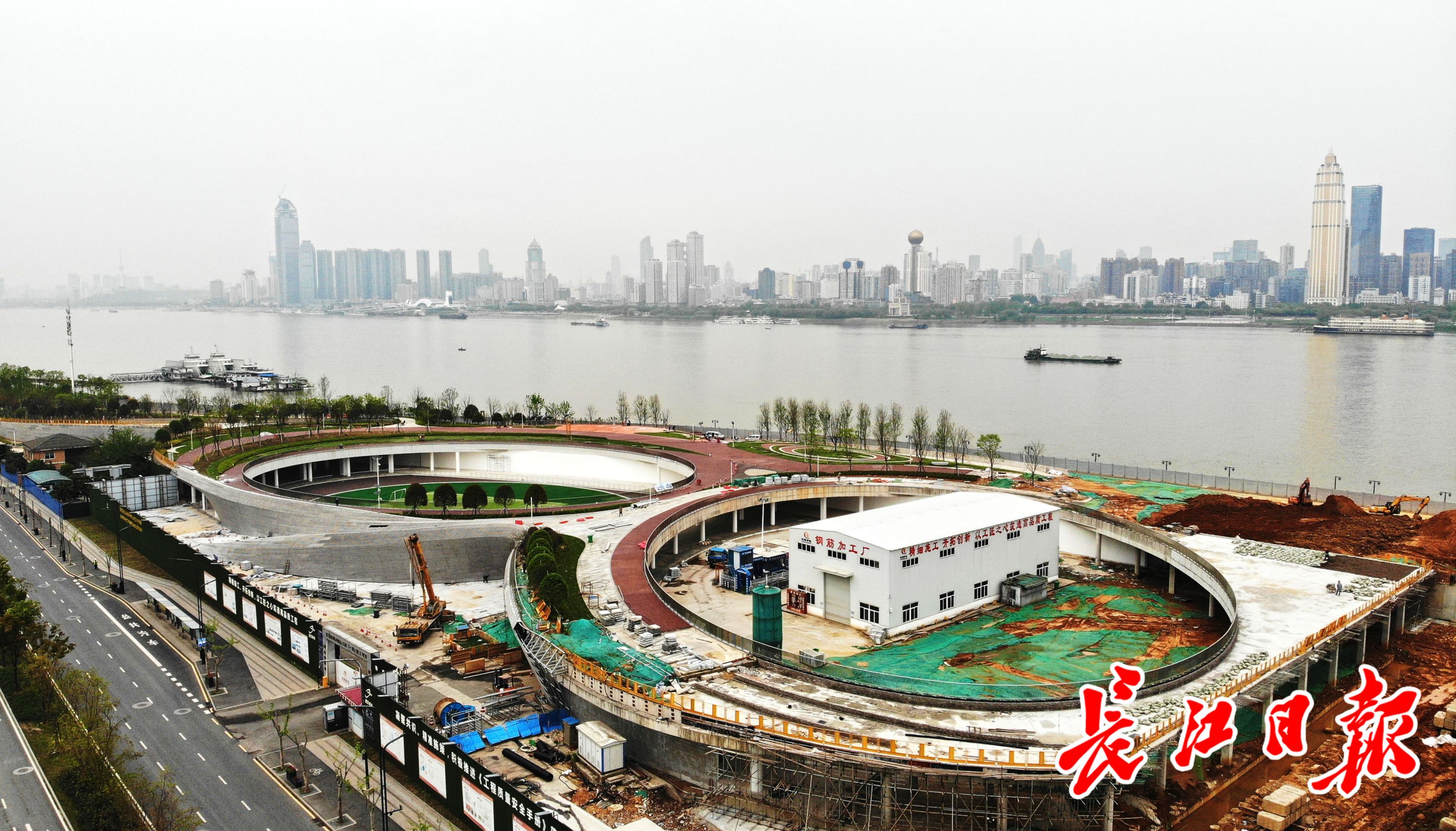 俯瞰武昌月亮湾城市阳台 | 行摄武汉