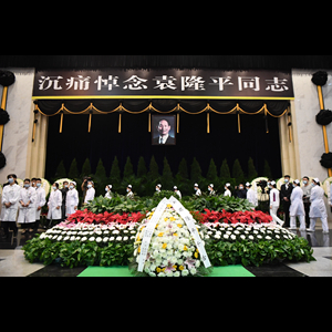 特写送别袁隆平