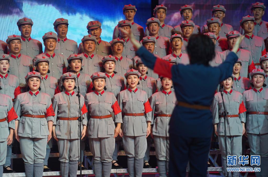 长征源合唱团的第500场演出