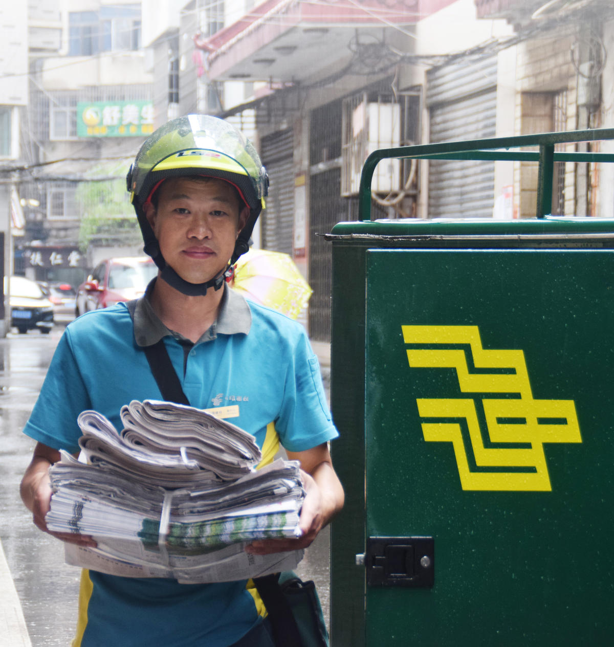 中国邮政集团有限公司湖北省大冶市分公司东风路投递站12片区投递员