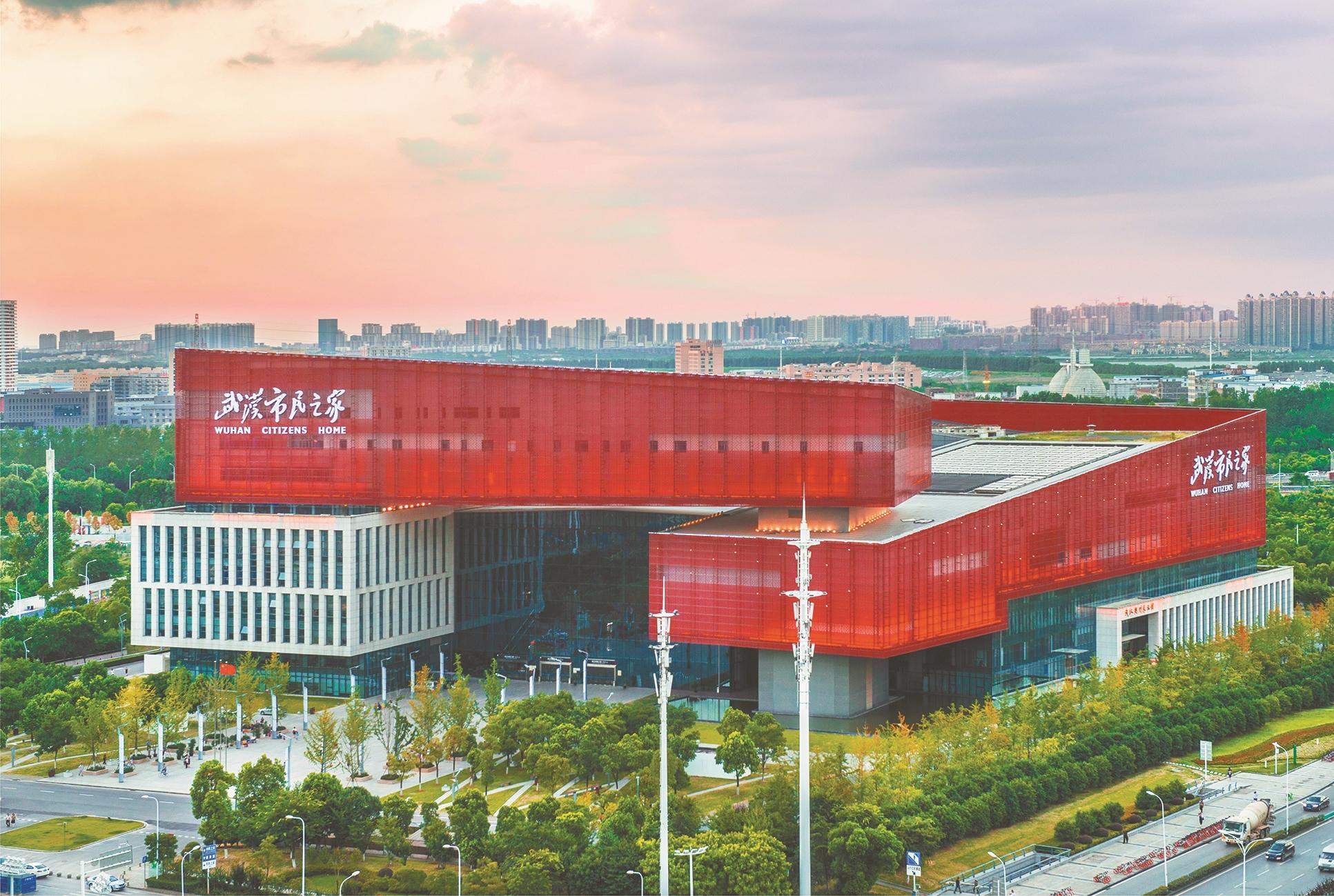 武汉市民之家实景图.