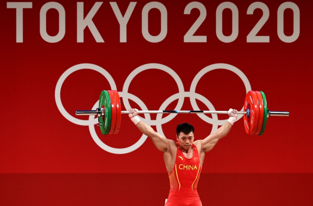 手握世界纪录的他拥有绝对优势,于他而言,参加本届奥运会除了争取金牌