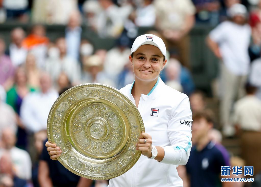 巴蒂获得温网女单冠军