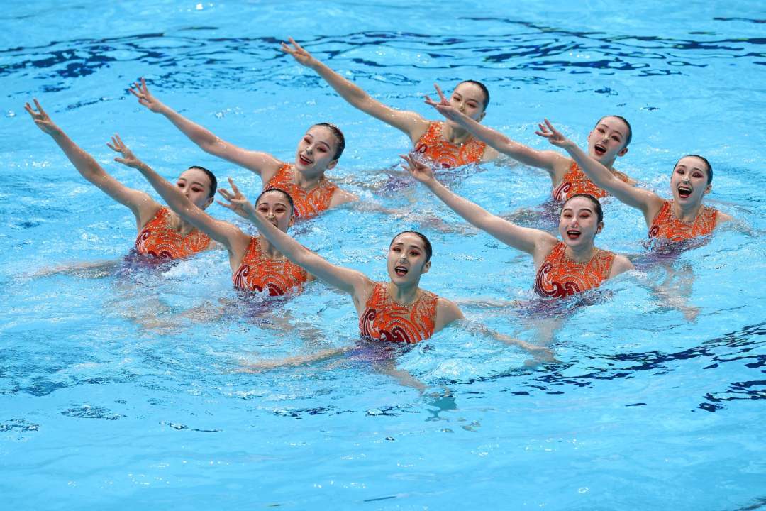 东京奥运会中国游泳队图片