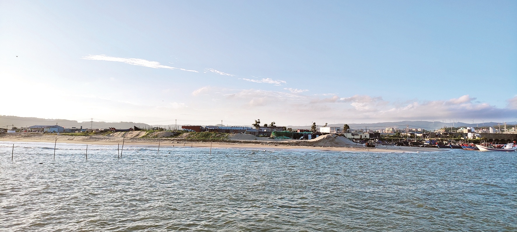 谢茂 发自福建漳浦8月14日,在福州省漳州市漳浦县前亭镇江口村海域