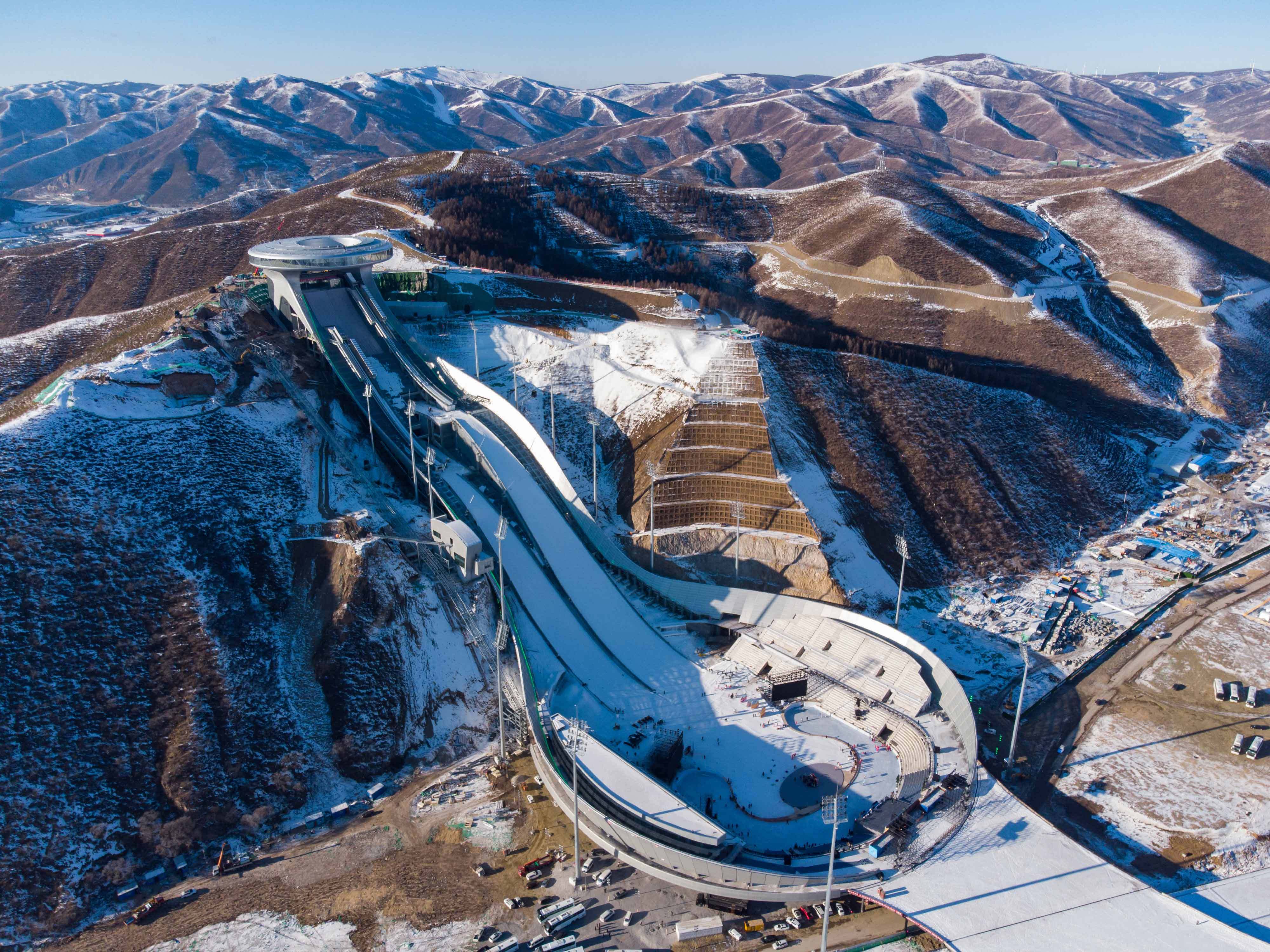 雪飞龙冬奥场馆图片