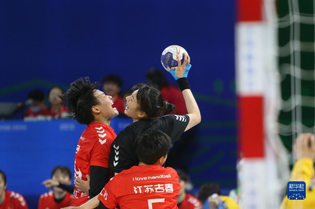全运会:江苏队夺得女子手球金牌