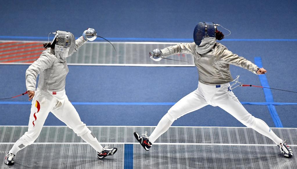 全运会-击剑女子佩剑个人赛:邵雅琦夺冠