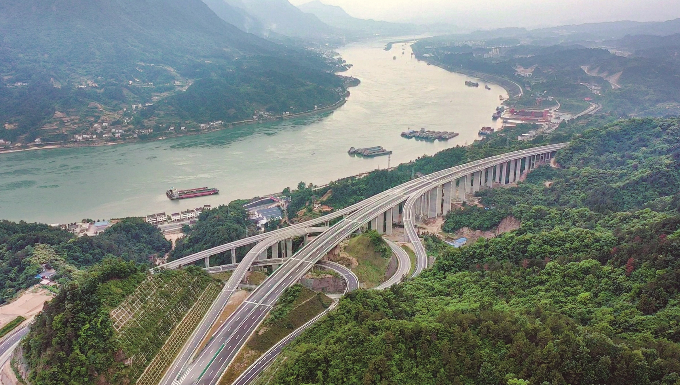 三峡翻坝江北高速