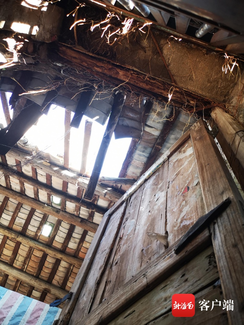 海口一城中村老瓦房屡次坍塌仍有人租住 原因竟是此为"学区房"