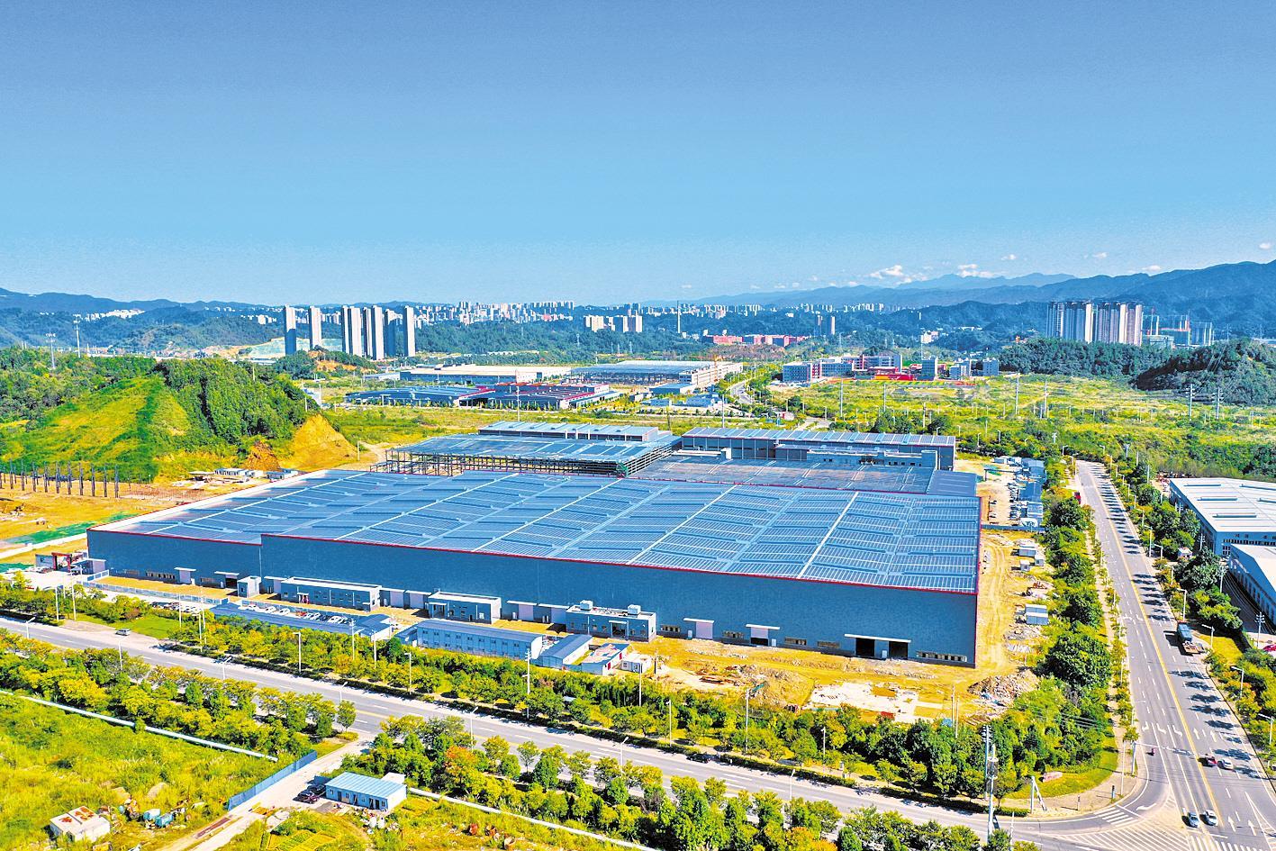 十堰建成光伏屋顶厂房