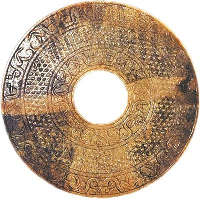 冬奥会奖牌设计参考南越王墓出土同心圆纹玉璧