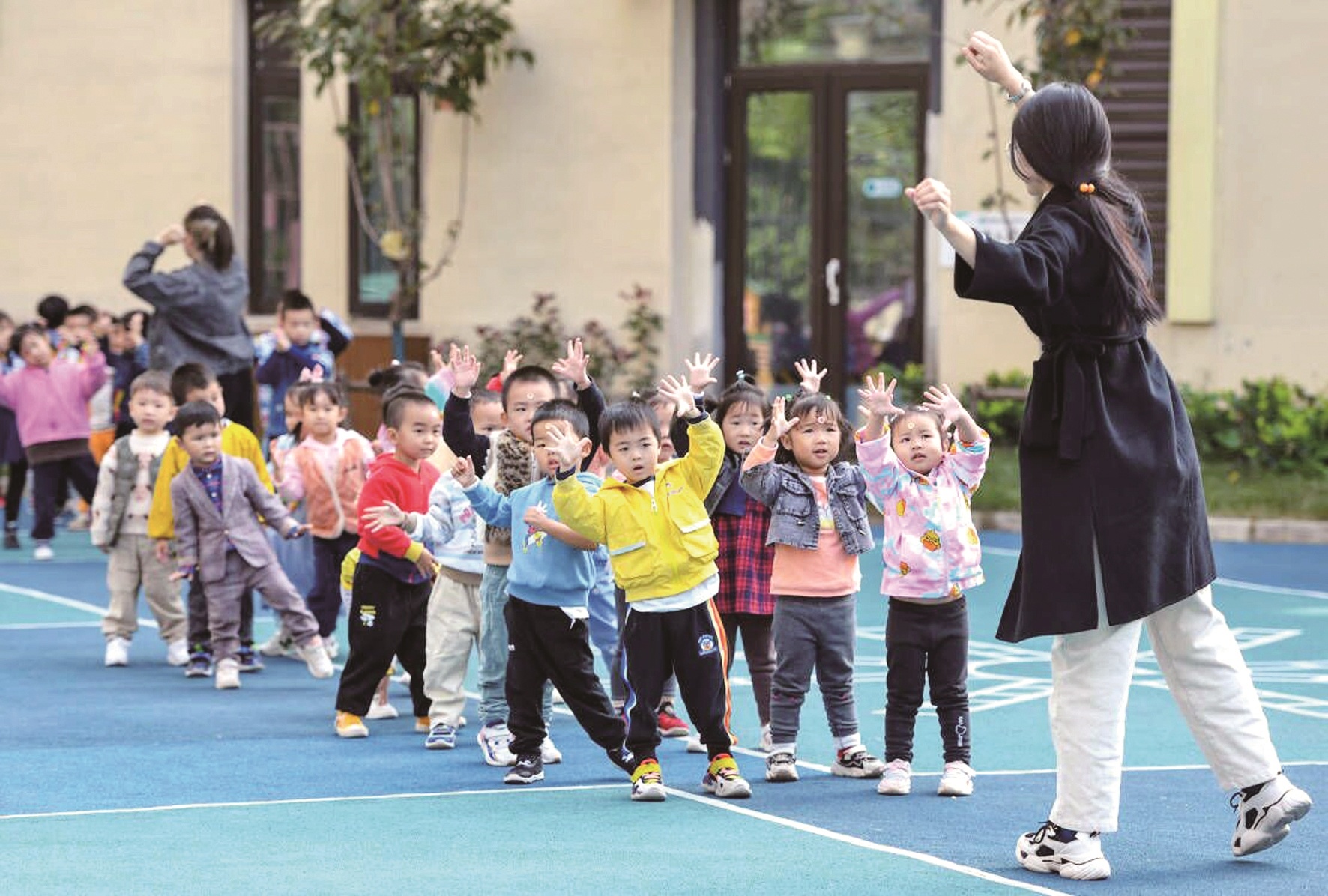 擴大公辦學前教育資源 推動學前教育普及普惠 我省今年新增公辦幼兒園