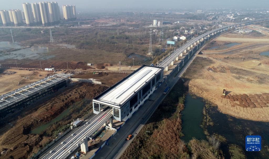 滁宁城际铁路首座车站竣工