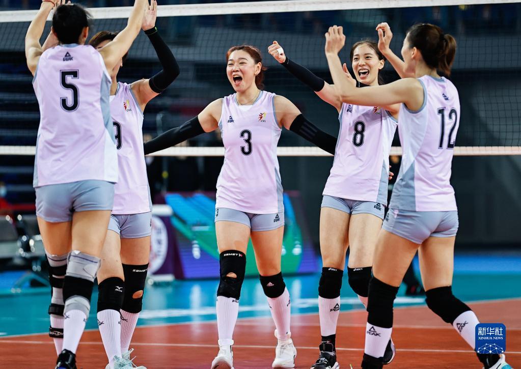 排超联赛女排全明星赛蓝队夺冠