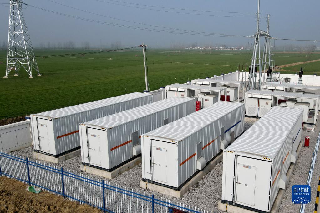 大型"充电宝"长啥样?——探访安徽涡阳风储电站