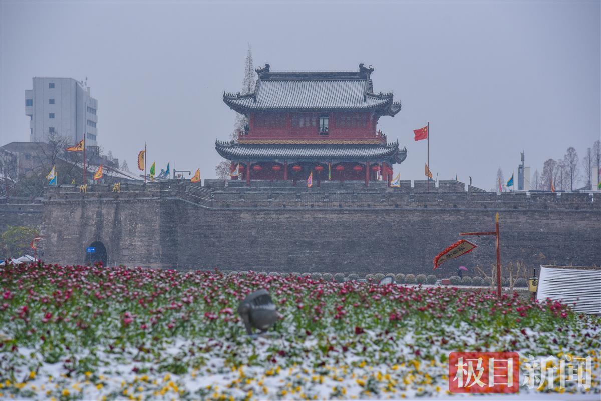 荆州雪景图片图片