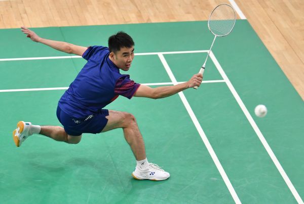 全民健身运动会羽毛球比赛,连全运会冠军都来了