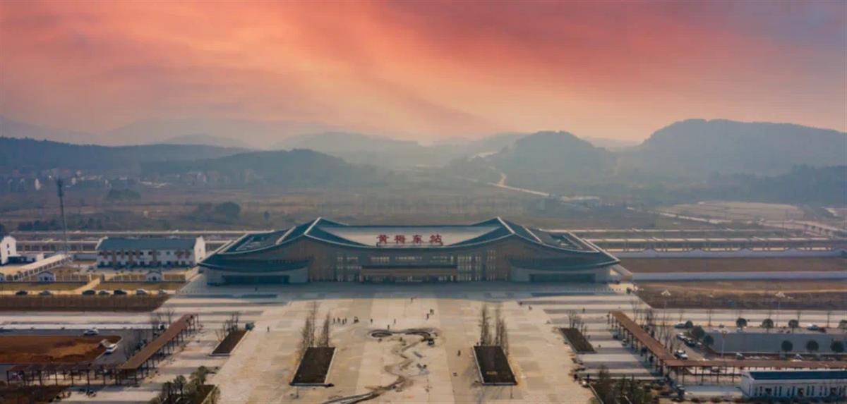 安九高铁通车黄黄高铁进入倒计时这个春节黄梅人坐高铁回家