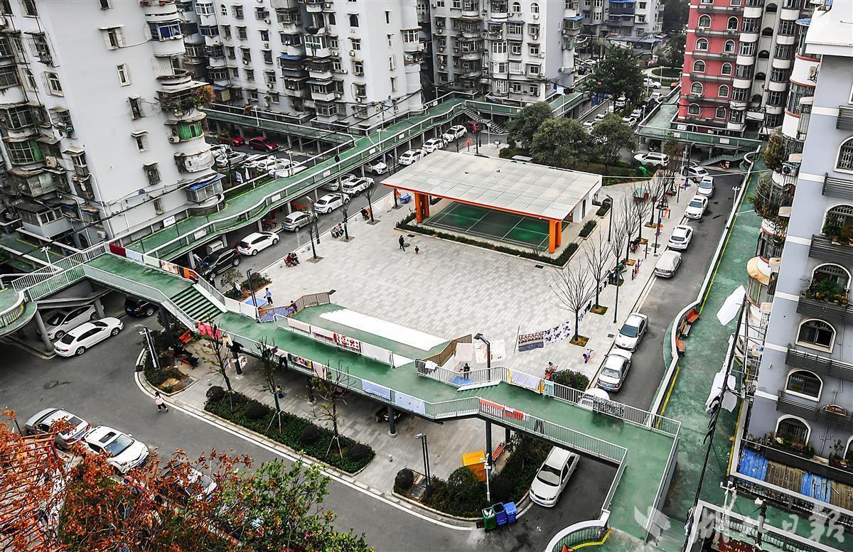 武汉首义路老旧小区完美蝶变