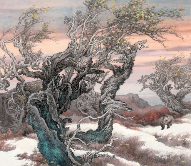 文心雕虎·冯大中⑥|工笔写意无高下,不教工处是真工