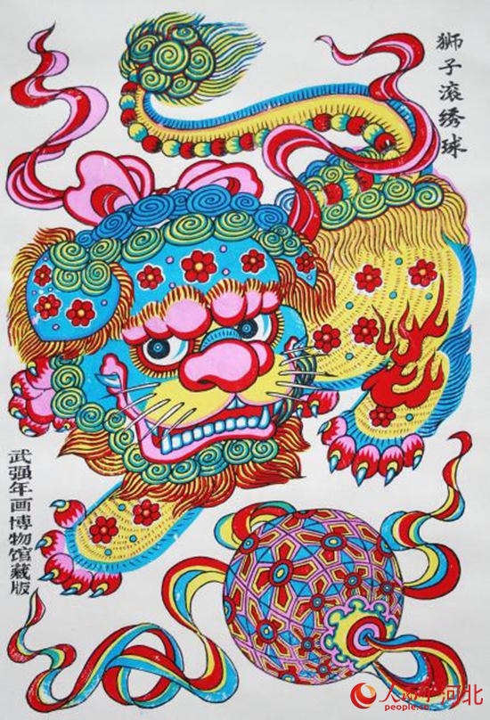 非遗里的春节|武强年画:迎春送福 贴出来的美好愿望