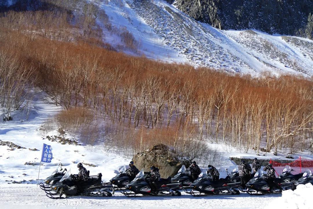 出发目的地林海雪原