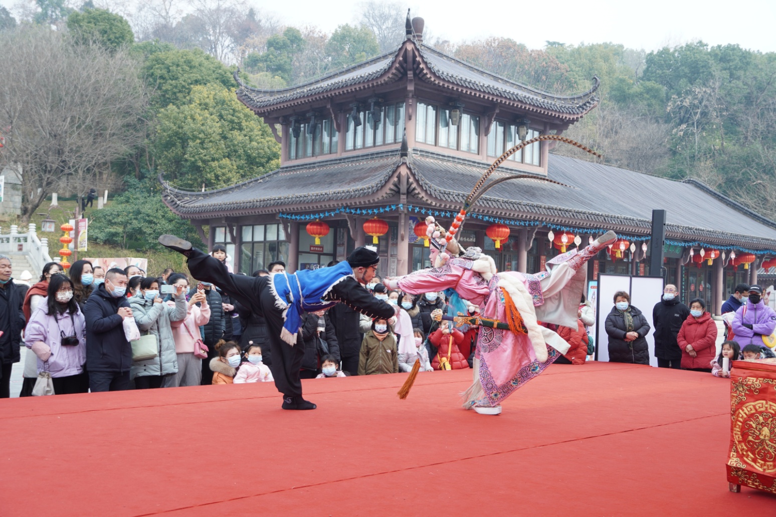 年味濃濃火遍全國市民遊客樂享在武漢過大年