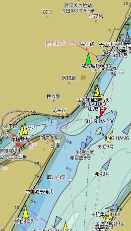 手掌上的航道,指尖上的服务,长江航道图app提供的电子航道图浏览