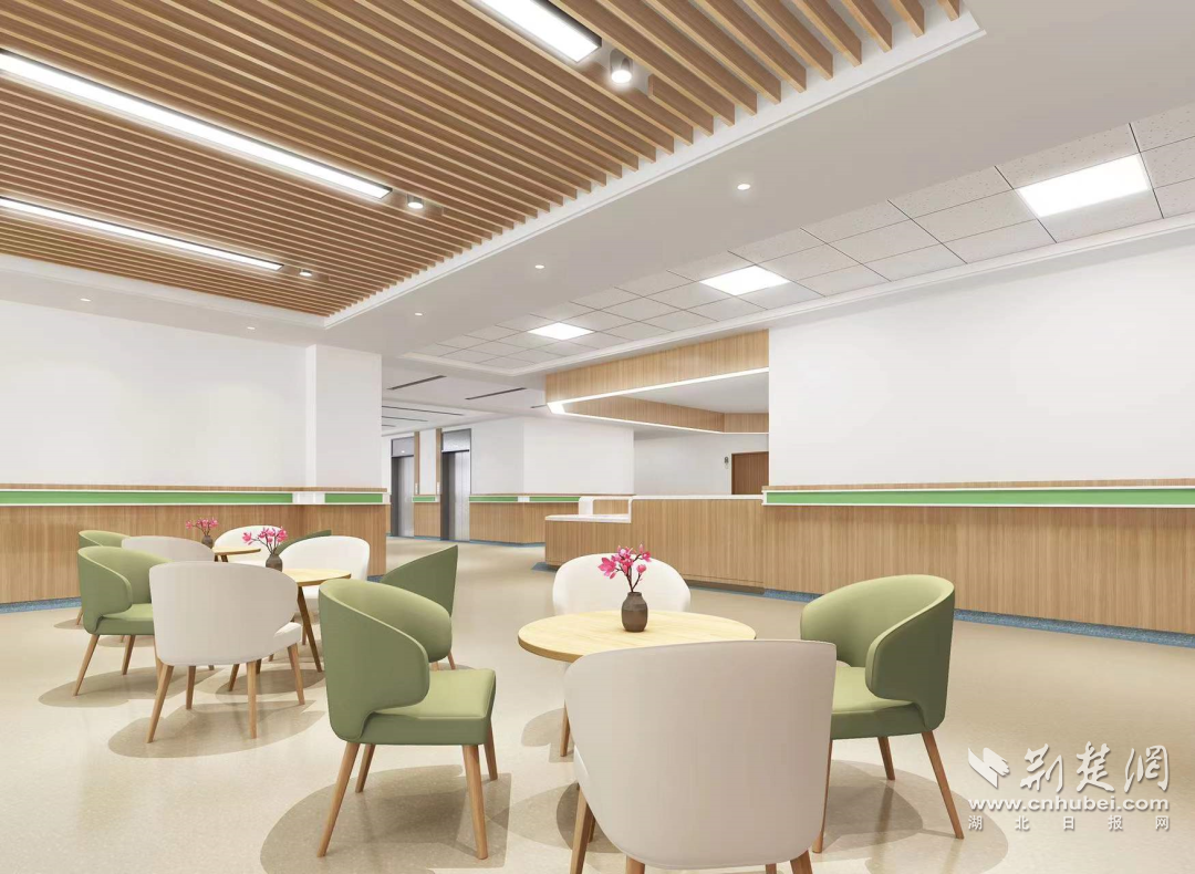 "湖北医养康复中心"效果图.通讯员供图