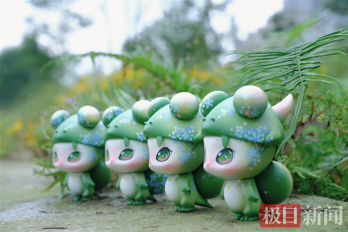 湖北生态环境保护吉祥物征集武汉大学生自创潮玩ip用龙宝宝讲环保故事