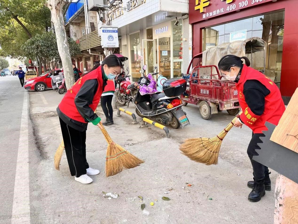 孝昌小河鎮巾幗志願者服務顯擔當