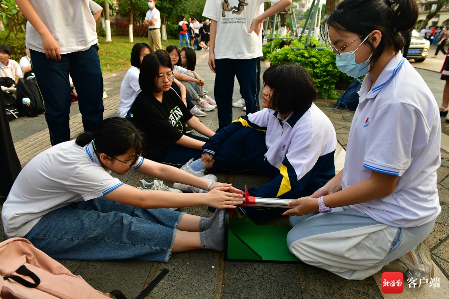 组图丨海口4月15日重启体育中考