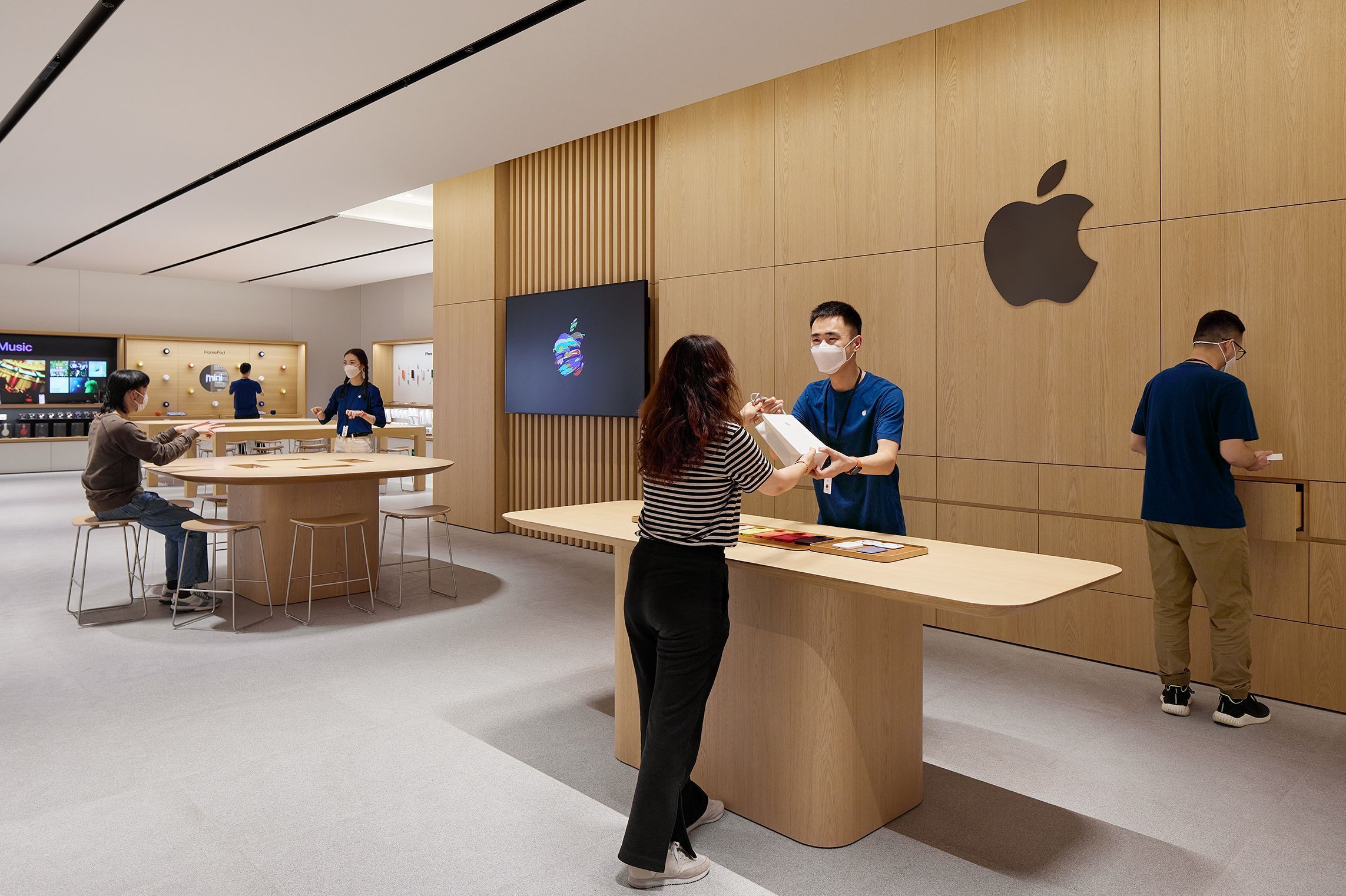 刚刚苹果武汉首店宣布开业日期