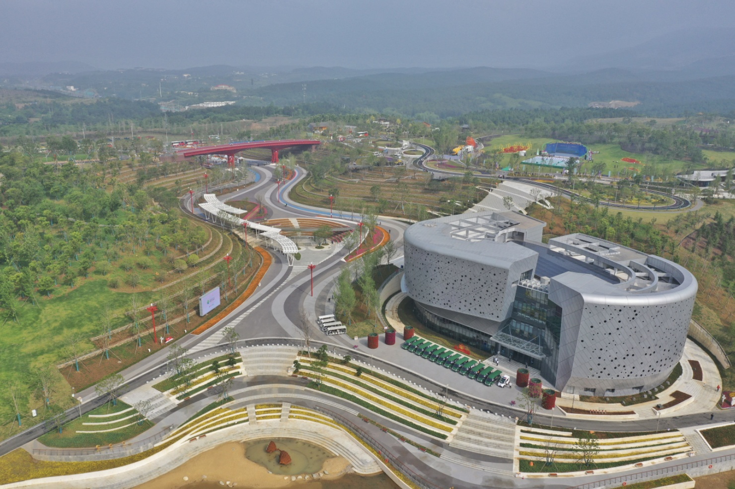 湖北省第三届园博会今日开幕迎接四方游客